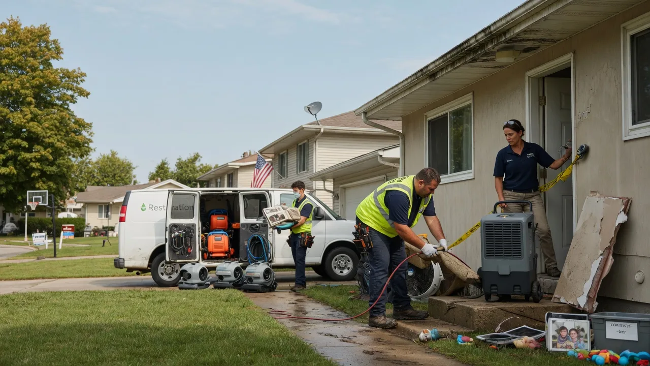 Water Damage Restoration in Schererville, IN near me